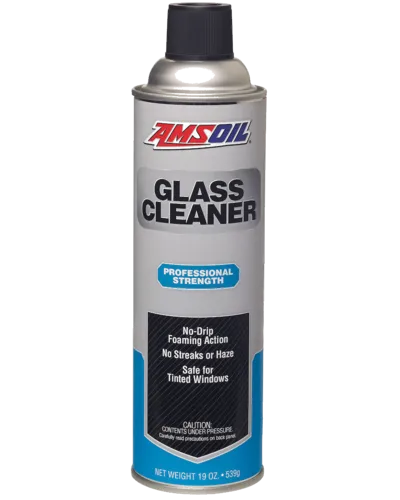 AMSOIL Glass Cleaner spray can