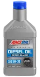 AMSOIL 100% Synthetic Diesel Oil 5W-30 quart bottle