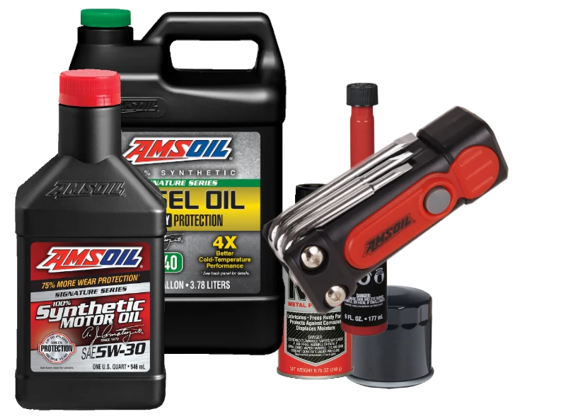 AMSOIL premium synthetic product lineup