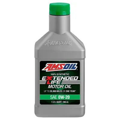 AMSOIL Extended-Life 100% Synthetic Motor Oil SAE 0W-20